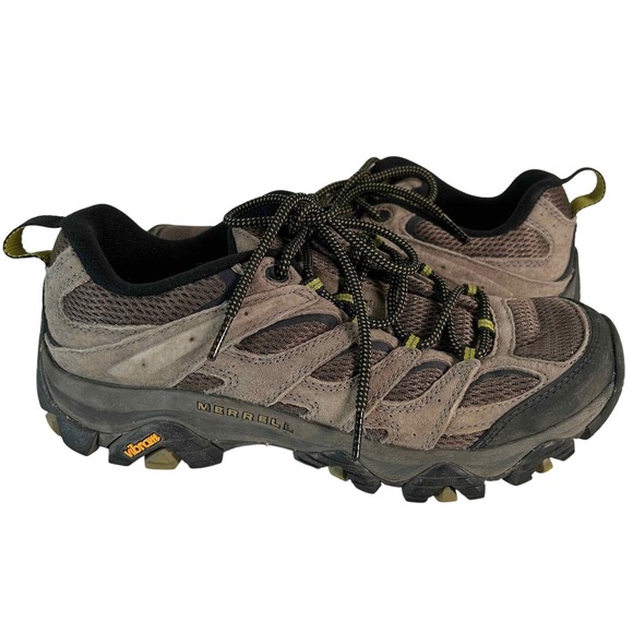 Merrell Moab 2 Ventilator Hiking Trail Shoes Brown Vibram Mens Size 8.5 - Picture 1 of 15